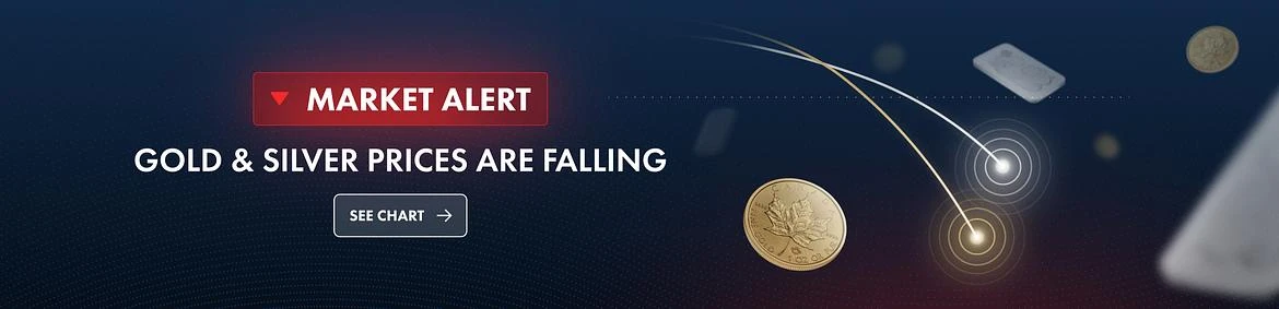Gold and Silver prices down