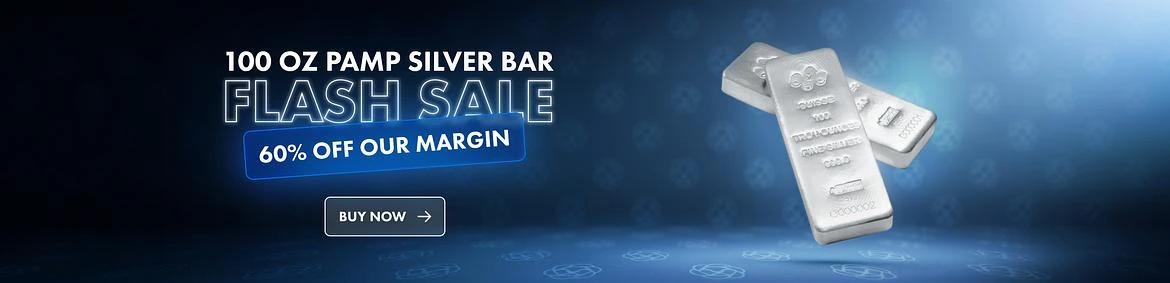 Flash sale July 26 - 100 oz PAMP