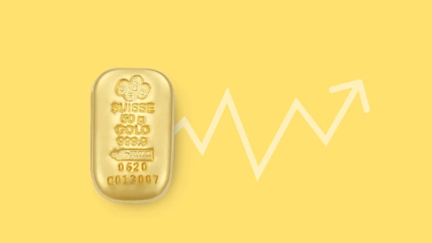 Lingot d'or PAMP Suisse de 50 g