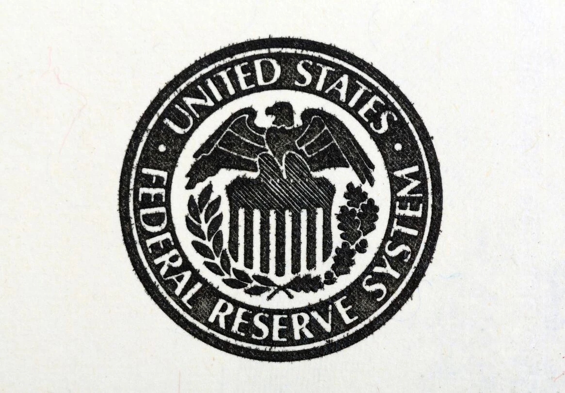 Lo stemma della Federal Reserve degli Stati Uniti.