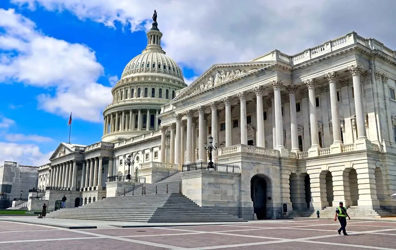 Das Kongressgebäude der Vereinigten Staaten