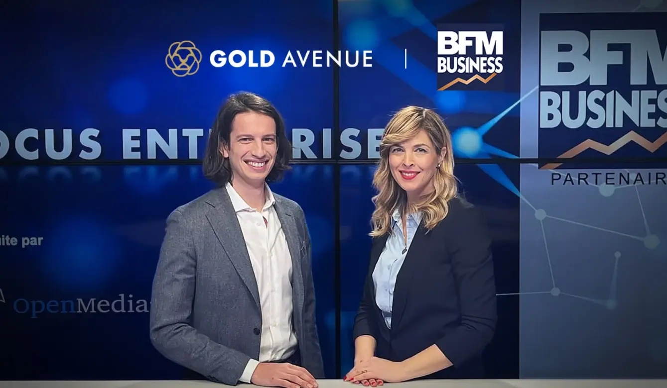 Alessandro Soldati, PDG de GOLD AVENUE, parle de l'or d'investissement dans l'émission BFM Business 