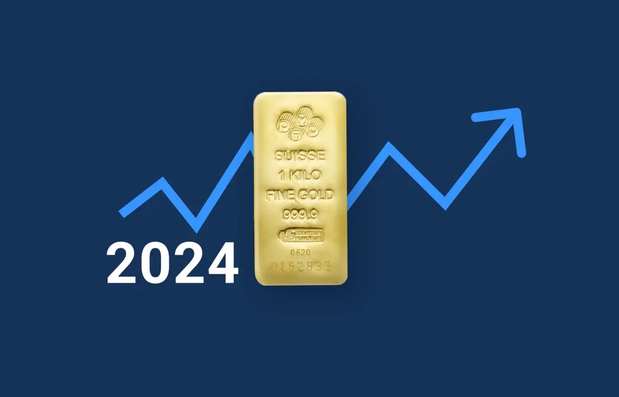 The gold price is likely to go up in 2024