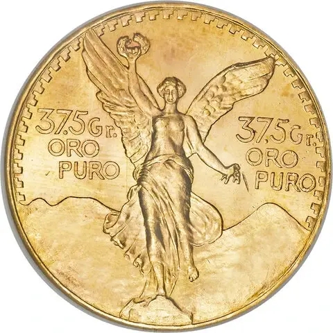 Fine Gold Coin 900.0 - Mexico 50 Pesos Mixed Years