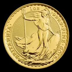 Kaufen Sie Gold, 1 Unze Feingoldmünze Britannia - Royal Mint - Front Kaufen Sie 1 Unze Feingoldmünze Britannia - Royal Mint - Front