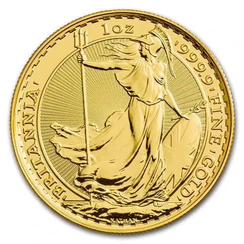 1 ounce Gold Coin - Britannia