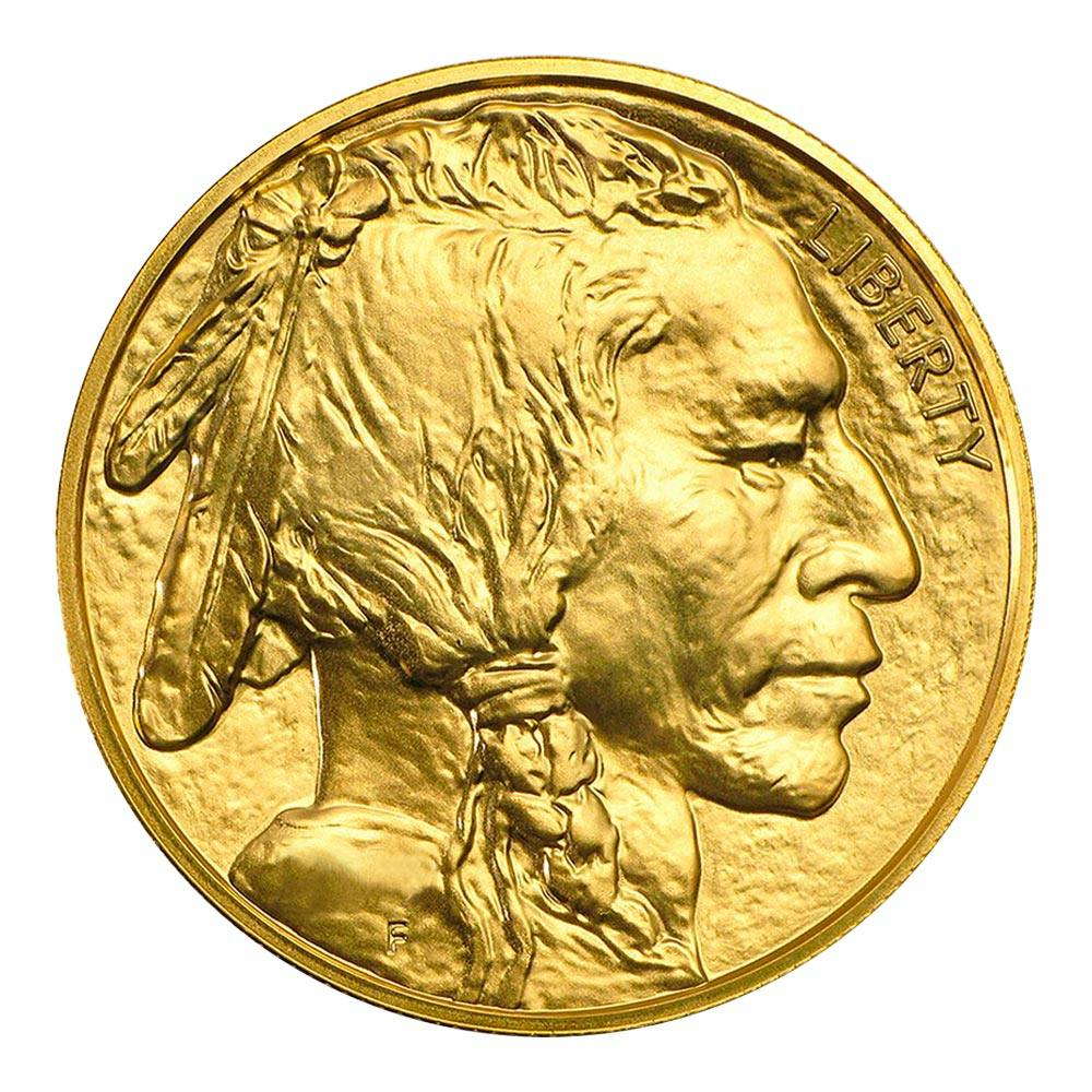 Comprare 1 oncia Buffalo d'oro puro - United States Mint - Front