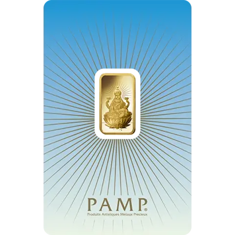 5 grammes Lingotin d'Or - PAMP Suisse Lakshmi