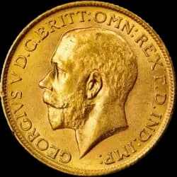 Sovereign Goldmünze - König George V - Gemischte Jahrgänge  Sovereign Goldmünze - König George V - Gemischte Jahrgänge