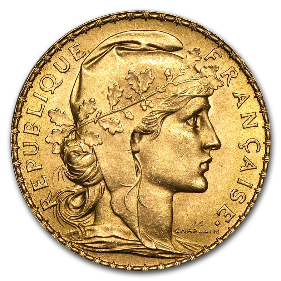 investir dans l'or 20 French Francs Napoléon - French Mint - Front