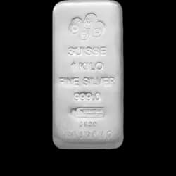 1 kg Silberbarren - PAMP Suisse  1 kg Silberbarren - PAMP Suisse