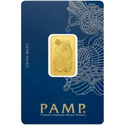 Offerta Black Friday Investire in oro, lingotto d’oro puro da 10 grammi Lady Fortuna - PAMP Swiss - Fronte Offerta Black Friday acquisto Lady Fortuna oro puro 10 grammi - PAMP Swiss - Fronte