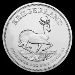 1 oncia moneta in argento puro 999 ESENTE IVA - Krugerrand BU Anni misti fronte 1 oncia moneta in argento puro 999 ESENTE IVA - Krugerrand BU Anni misti fronte