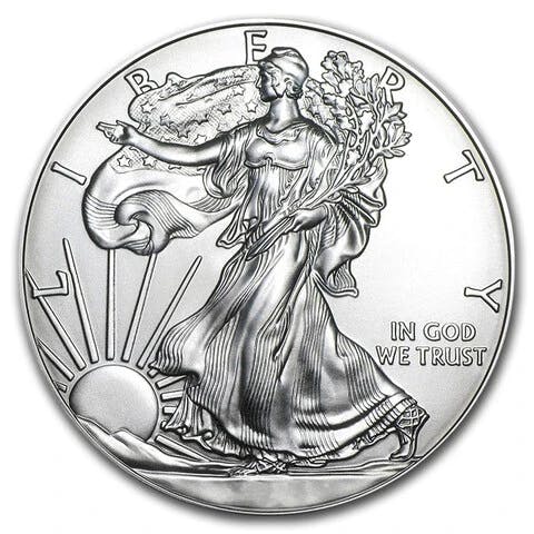 1 ounce Silver Coin - American Eagle  BU