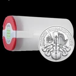 20 Monete d’Argento Tubo di - Filarmonica - Anni Misti  20 Monete d’Argento Tubo di - Filarmonica - Anni Misti