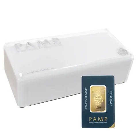 25 x 1 ounce Gold Bar Monster Box - PAMP Suisse