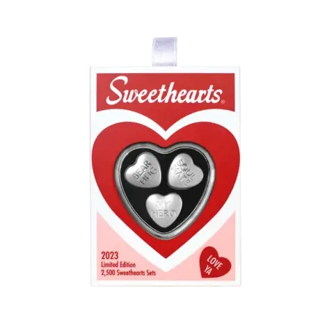 Silver Sweethearts Candy PAMP Suisse Limited Edition
