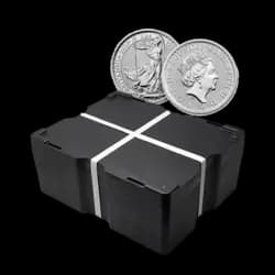 500 Münzen Britannia Silber Monster Box (Gemischte Jahre) 500 Münzen Britannia Silber Monster Box (Gemischte Jahre)