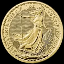 1 Unze Goldmünze - Britannia Charles III 2024 1 Unze Goldmünze - Britannia Charles III 2024