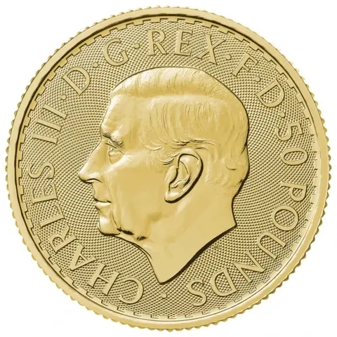 1/2 oncia moneta d’oro - Britannia