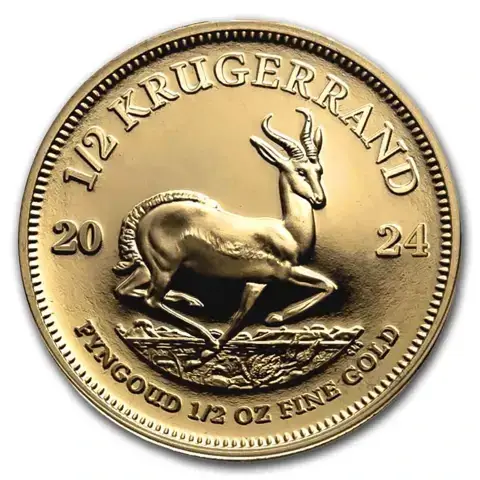 1/2 oz Gold Coin - Krugerrand 2024