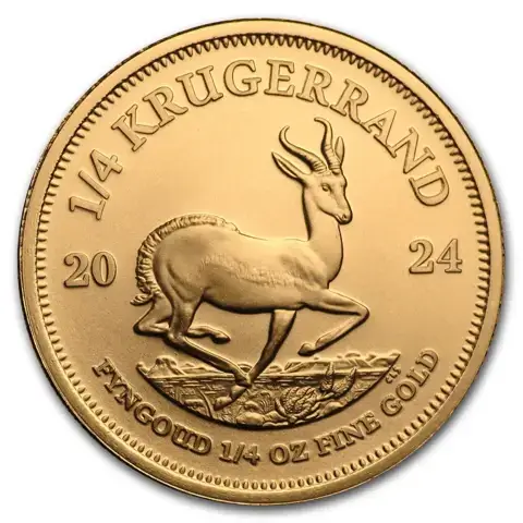 1/4 ounce Gold Coin - Krugerrand 2024