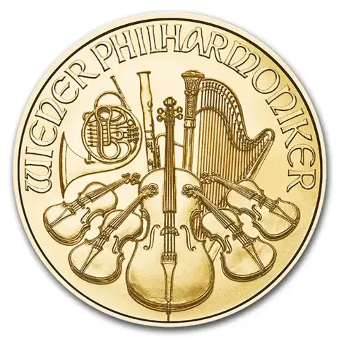 1/25 ounce Gold Coin - Philharmonic 2024