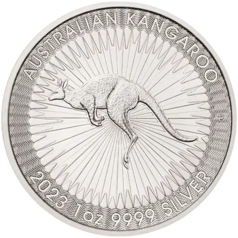 1 oncia Moneta d’argento - Canguro della Zecca di Perth 2023
