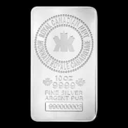 10 Unzen Silberbarren - Royal Canadian Mint 10 Unzen Silberbarren - Royal Canadian Mint