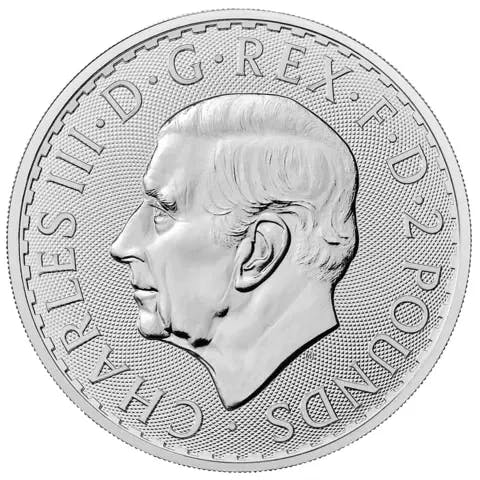 1 oz. Silbermünze - Britannia Charles III. - 2024