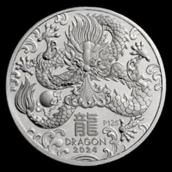 1 oncia Moneta d’Argento - Australia Lunar Drago 2024 1 oncia Moneta d’Argento - Australia Lunar Drago 2024