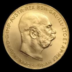 100 Couronnes Pièce d'Or  - Autriche - Années Mixtes 100 Couronnes Pièce d'Or  - Autriche - Années Mixtes