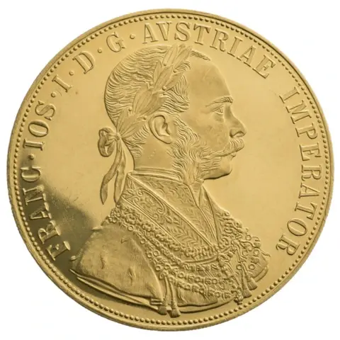 4 Ducat Gold Coin - Austria 1915