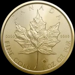 1 oncia Moneta d'Oro - Maple Leaf 2023 1 oncia Moneta d'Oro - Maple Leaf 2023