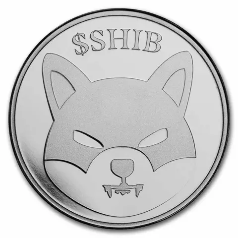 1 Unze Silbermünze - Shiba Inu