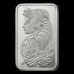 10 oz Fine Silver Bar 999.0 - PAMP Suisse Lady Fortuna 10 oz Fine Silver Bar 999.0 - PAMP Suisse Lady Fortuna