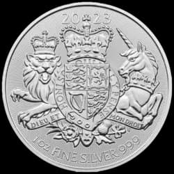 1 once Pièce d'Argent - The Royal Arms 2023 1 once Pièce d'Argent - The Royal Arms 2023