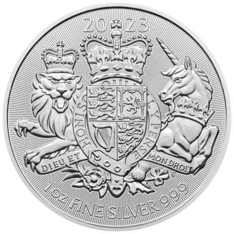 1 ounce Silver Coin - The Royal Arms 2023