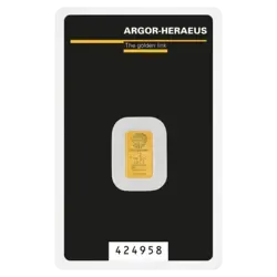 1 Gramm Goldbarren - Argor-Heraeus 1 Gramm Goldbarren - Argor-Heraeus