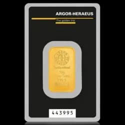 10 Gramm Goldbarren - Argor-Heraeus 10 Gramm Goldbarren - Argor-Heraeus