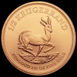 1/2 oncia Moneta d'Oro - Krugerrand - Anni Misti 1/2 oncia Moneta d'Oro - Krugerrand - Anni Misti