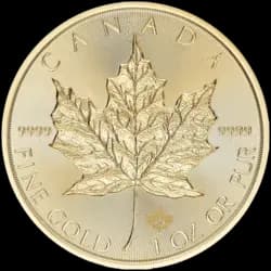 1 oncia Moneta d'Oro - Maple Leaf Charles III 2024 1 oncia Moneta d'Oro - Maple Leaf Charles III 2024