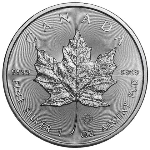 1 oz Silver Coin - Maple Leaf Charles III 2024