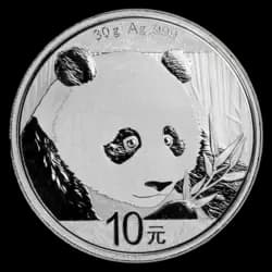 30 grammes Pièce d'Argent - Panda BU 2018 30 grammes Pièce d'Argent - Panda BU 2018