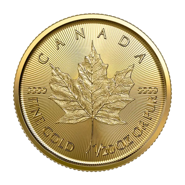1/20 ounce Gold Coin - Maple Leaf