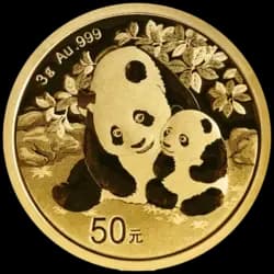 3 Gramm Goldmünze - Panda 2024 3 Gramm Goldmünze - Panda 2024