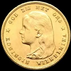 10 Gulden Holland Goldmünze - Wilhelmina - Gemischte Jahrgänge 10 Gulden Holland Goldmünze - Wilhelmina - Gemischte Jahrgänge