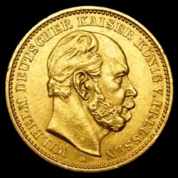 20 Mark Goldmünze - Wilhelm I. von Preußen - Gemischte Jahrgänge 20 Mark Goldmünze - Wilhelm I. von Preußen - Gemischte Jahrgänge