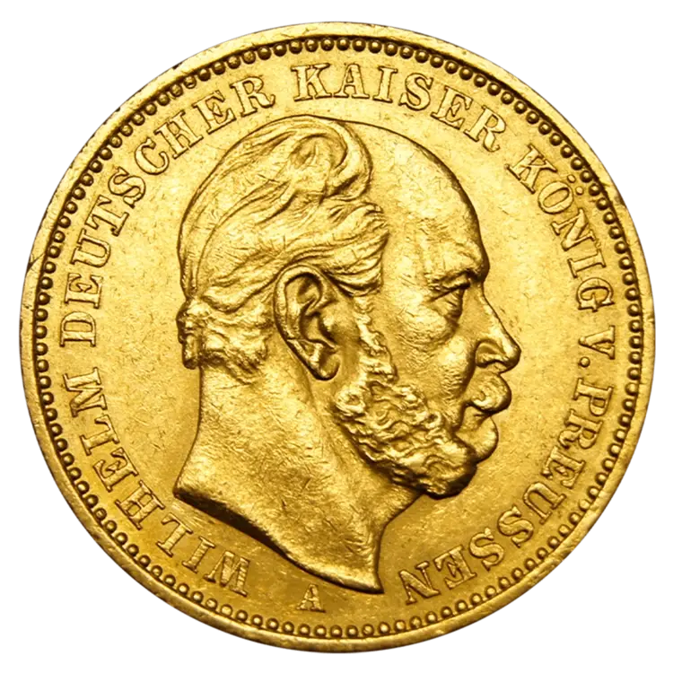 20 marks Pièce d'Or - Guillaume I de Prusse