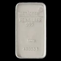 1 kg Silberbarren - Umicore 1 kg Silberbarren - Umicore